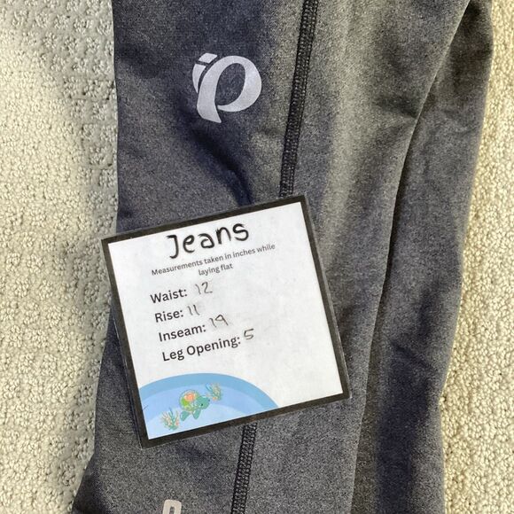 Pearl Izumi Women's Cycling Bike Capri Padded Tights 3/4 Gray - Picture 9 of 9